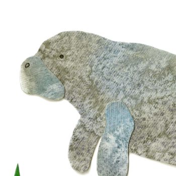 Manatee Print Detail
